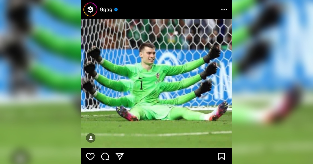 Ovo je fotka na 9GAG-u nakon prolaska Hrvatske