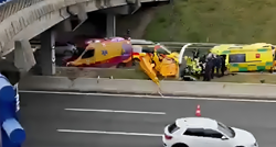 Helikopter se srušio na obilaznicu u Madridu