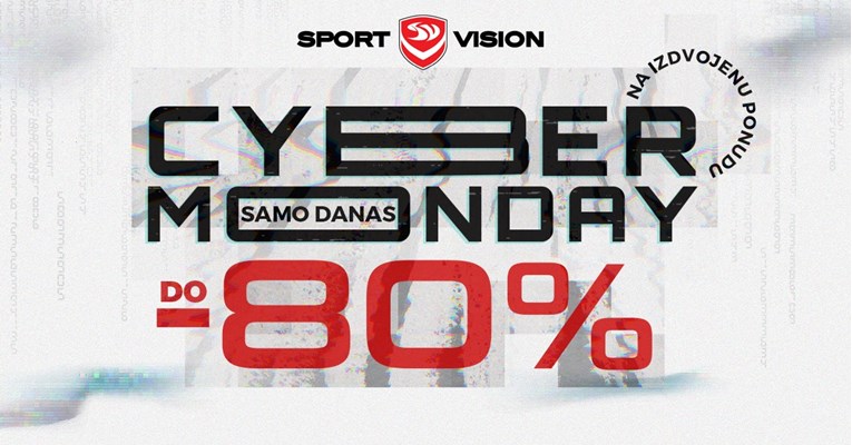 Cyber Monday na Sport Vision web shopu - preko 9000 razloga za šoping
