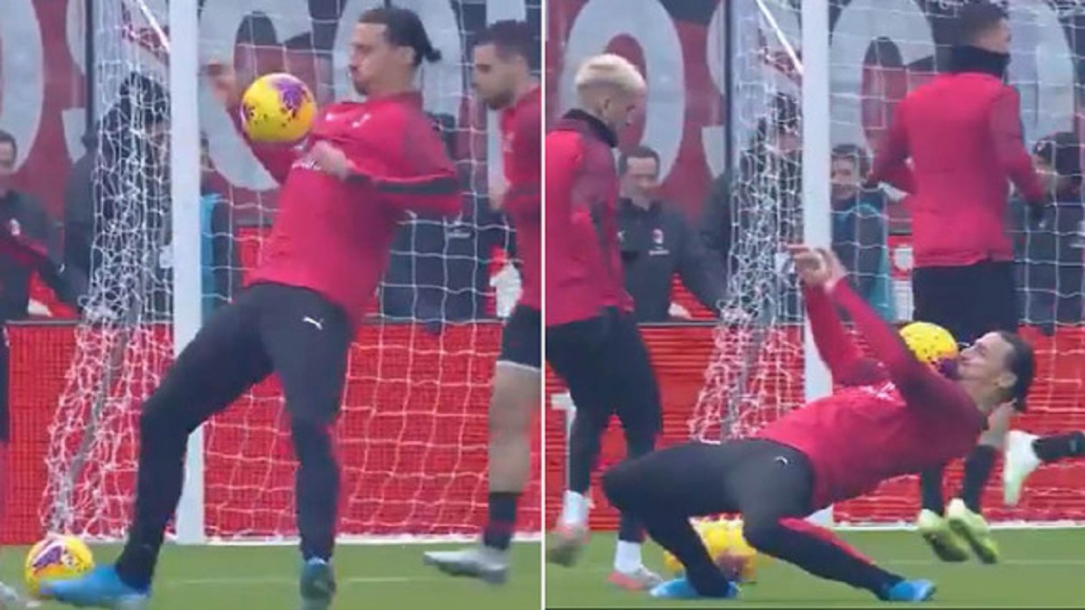 Zlatan oduševio akrobacijom s loptom. Zbog ovoga je sam sebe prozvao Ninja