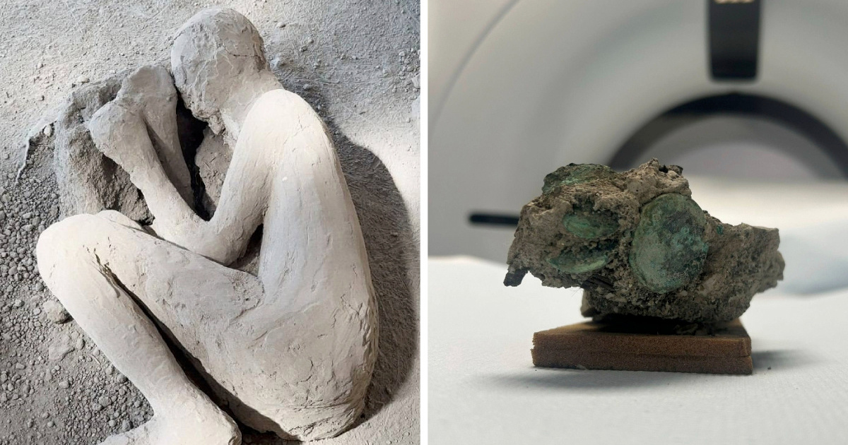 FOTO U Pompejima otkriven liječnik koji je bježao od erupcije sa svojim priborom