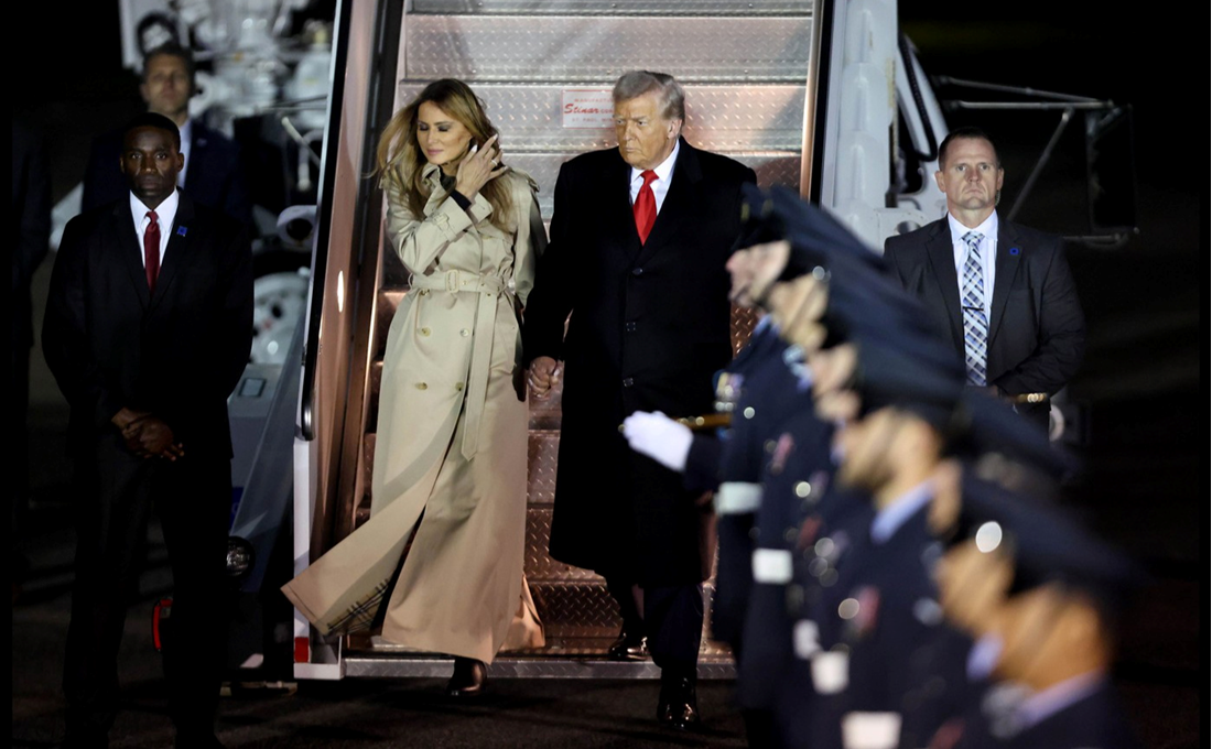 Čitačica s usana skužila na što se Trump požalio Melaniji kad su sletjeli u London