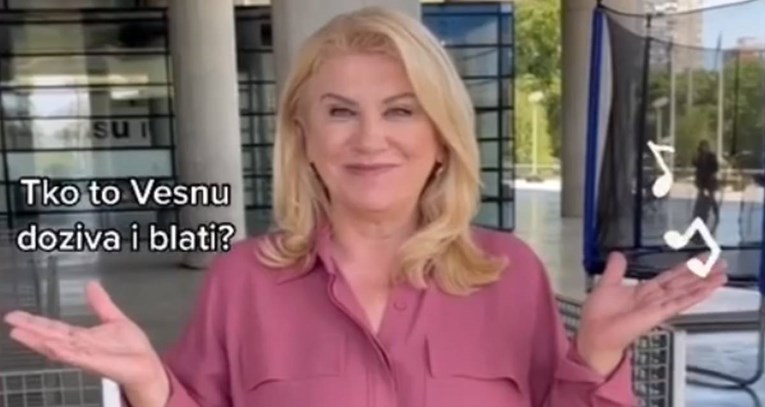 Vesna Škare Ožbolt objavila video sa Škorinom pjesmom, pogledajte
