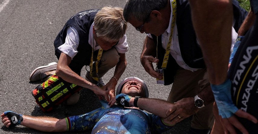 Težak pad jednog od najvećih biciklista svih vremena na Tour de Franceu