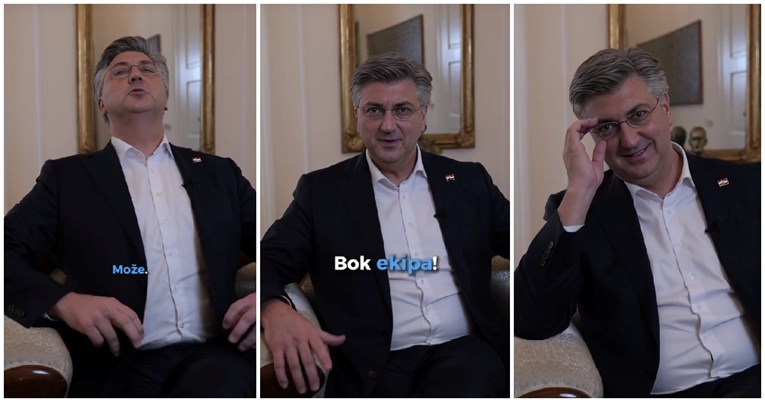 Plenković objavio novi TikTok video. Čuo se i smijeh ekipe iza kamere