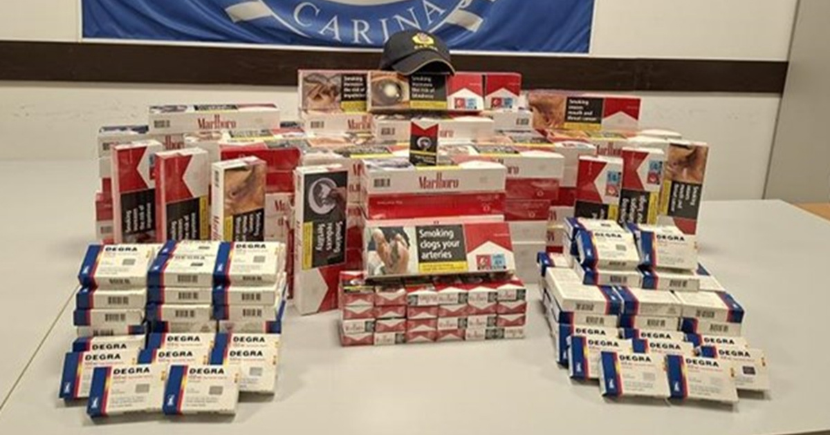 FOTO Carinici Francuzima oduzeli 21.600 cigareta i 100 kutija tableta za potenciju