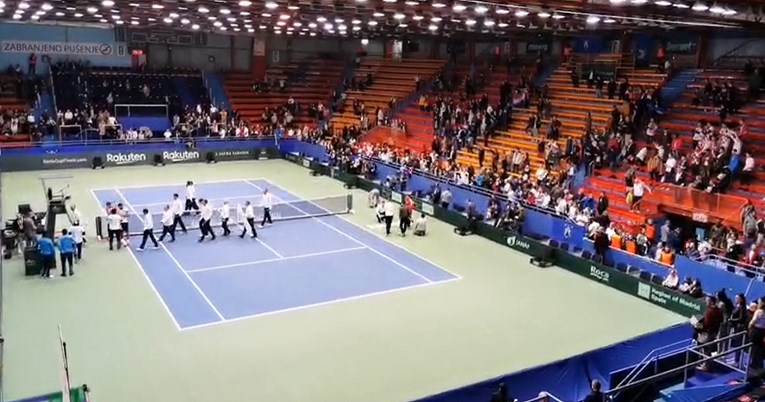 Pogledajte slavlje hrvatskih tenisača nakon plasmana u završnicu Davis Cupa