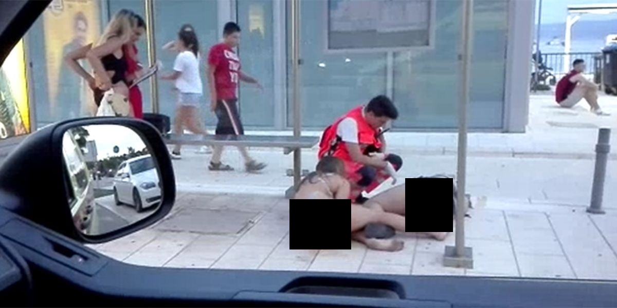 VIDEO Ultra još nije počela, a pijani partijaneri leže po cesti