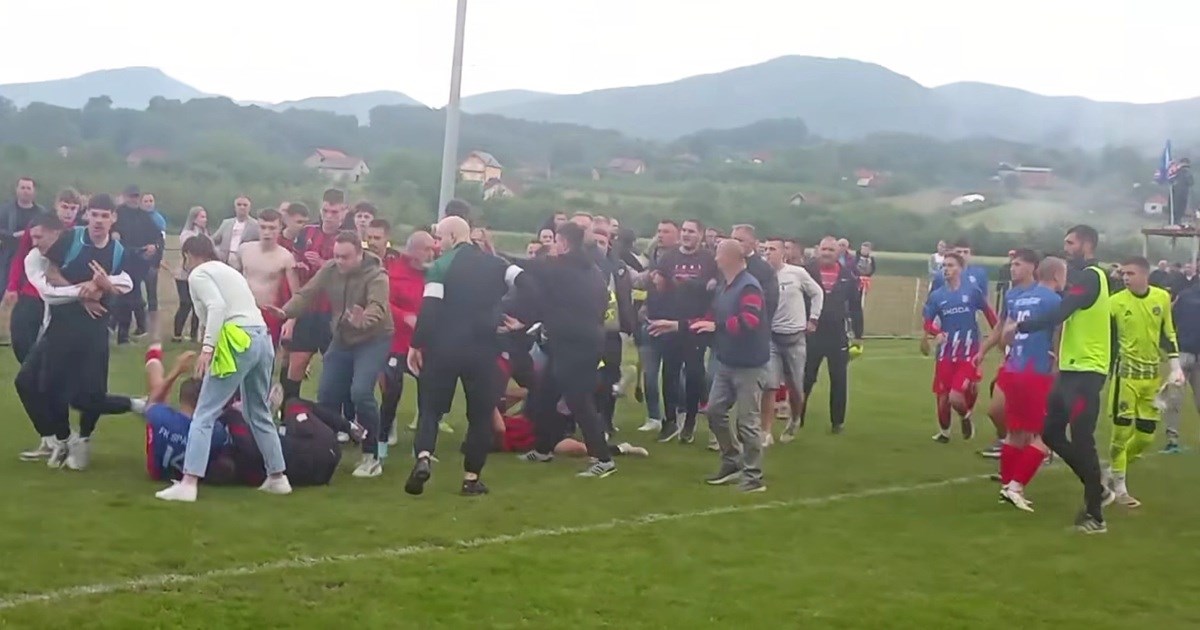 Brutalna tučnjava nogometaša u Srbiji. Mediji: Nezapamćeno
