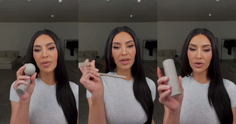 Kim Kardashian otkrila je beauty proizvode svog brenda koje uvijek nosi sa sobom