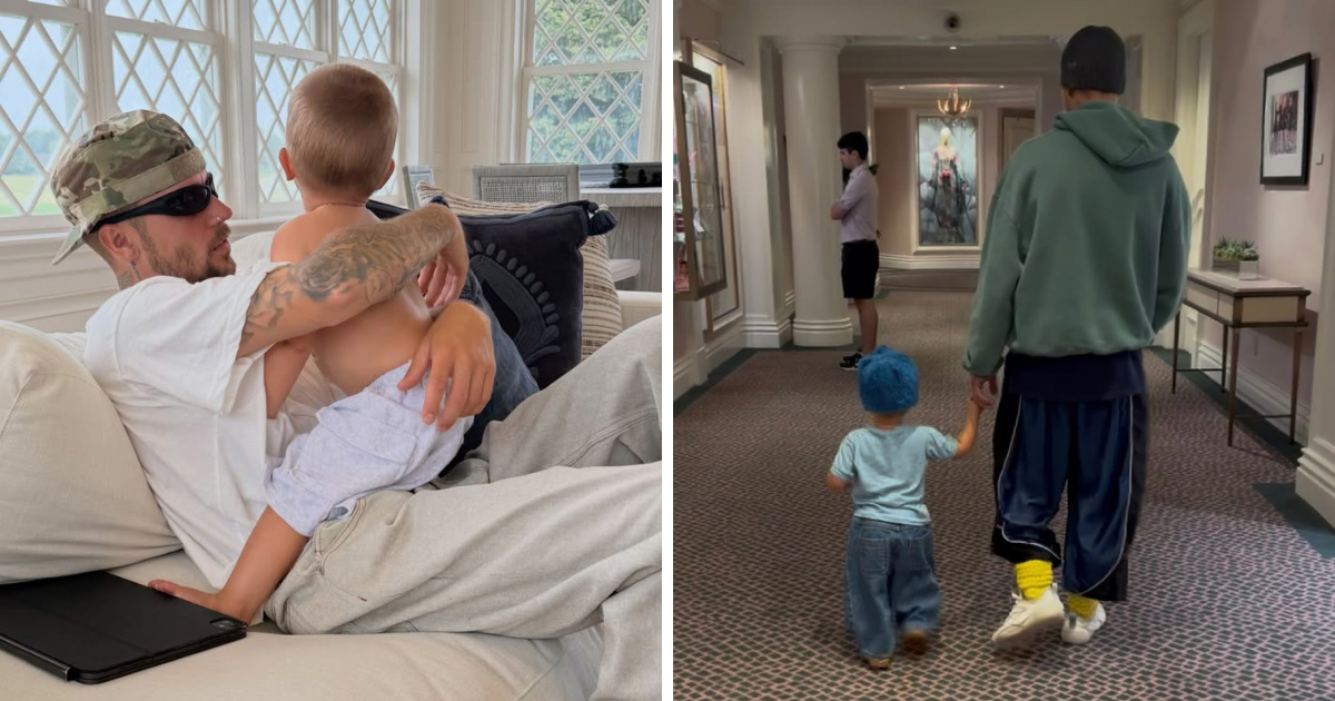 Justin Bieber objavio rijetke fotografije sa sinom Jackom. Prizor je presladak