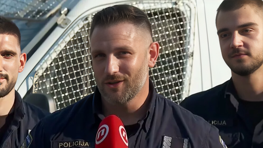 Zadarski policajac koji je oduševio Hrvatice: "Ne pratim društvene mreže"