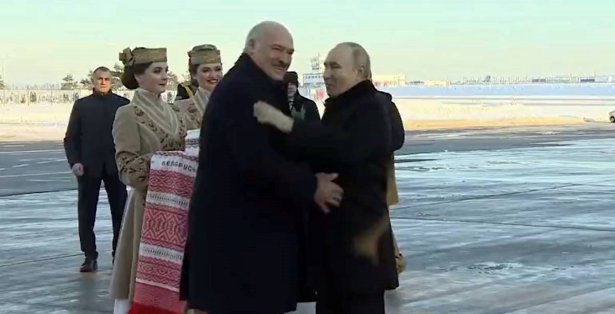 Njemačka "zabrinuta" zbog Putinovog posjeta Bjelorusiji