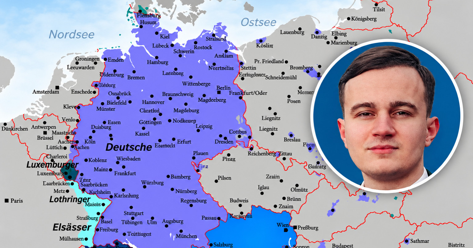 AfD-ovac objavio kartu Velike Njemačke. Na njoj su dijelovi 12 drugih država