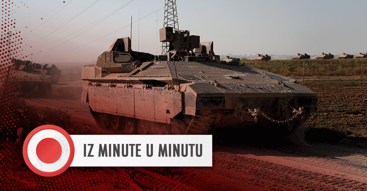 Izrael tenkovima napada Libanon: "U napadu Libanona ranjene su nam dvije osobe"