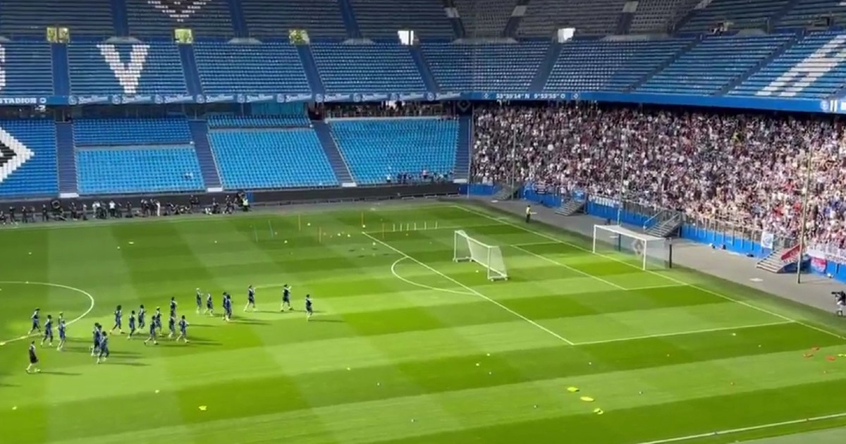 VIDEO Mario Vušković vratio se treninzima HSV-a nakon četiri godine