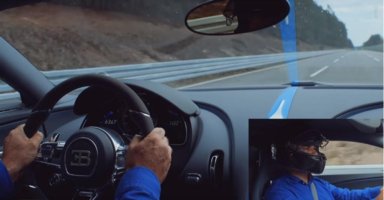 Novinar sjeo u Bugatti i vozio preko 400 km/h