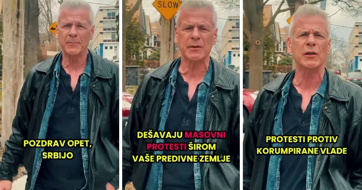 Rob Stewart poslao poruku Srbima: Trebamo biti pametni kad biramo političare