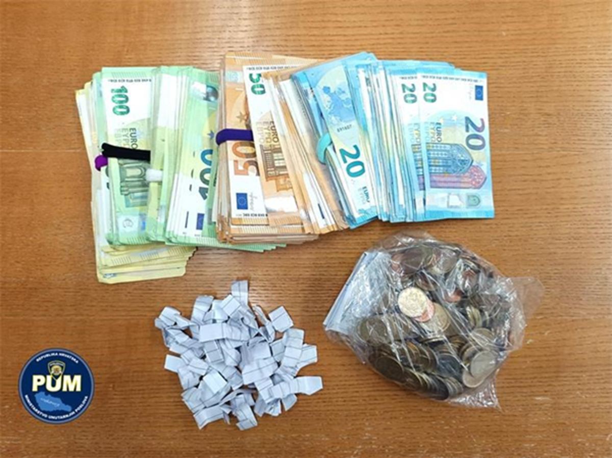 Pao diler u Međimurju, pronašli mu hrpu droge i novac