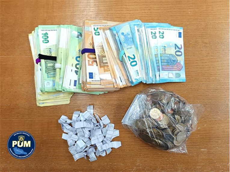 Pao diler u Međimurju, pronašli mu hrpu droge i novac