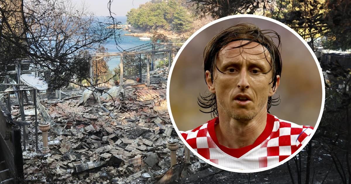 Luka Modrić poslao poruku podrške zbog velikog požara kod Omiša