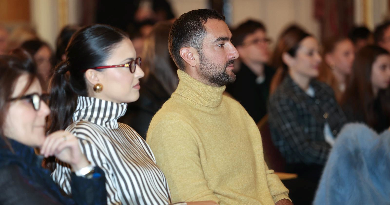 Kristina Čilić u efektnoj prugastoj haljini iz prvih redova podržala supruga Marina