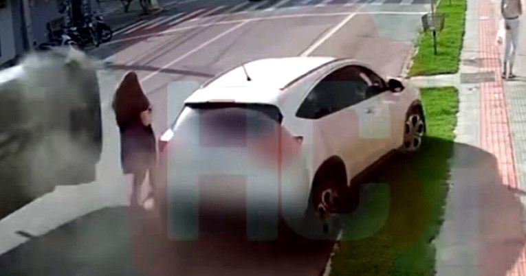 VIDEO Žena u Brazilu išla prema autu, za dlaku izbjegla smrt