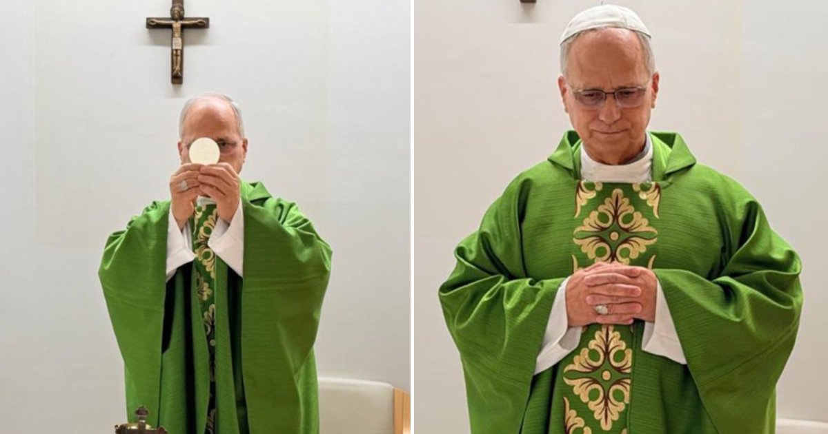 FOTO Papa već služio misu nakon operacije raka pluća. Vatikan objavio fotografije