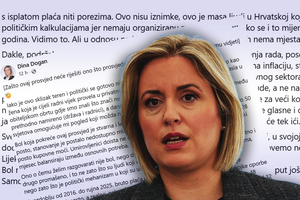 Dina Dogan: Sindikalisti traže veće plaće iz iste pumpe koja je digla cijene
