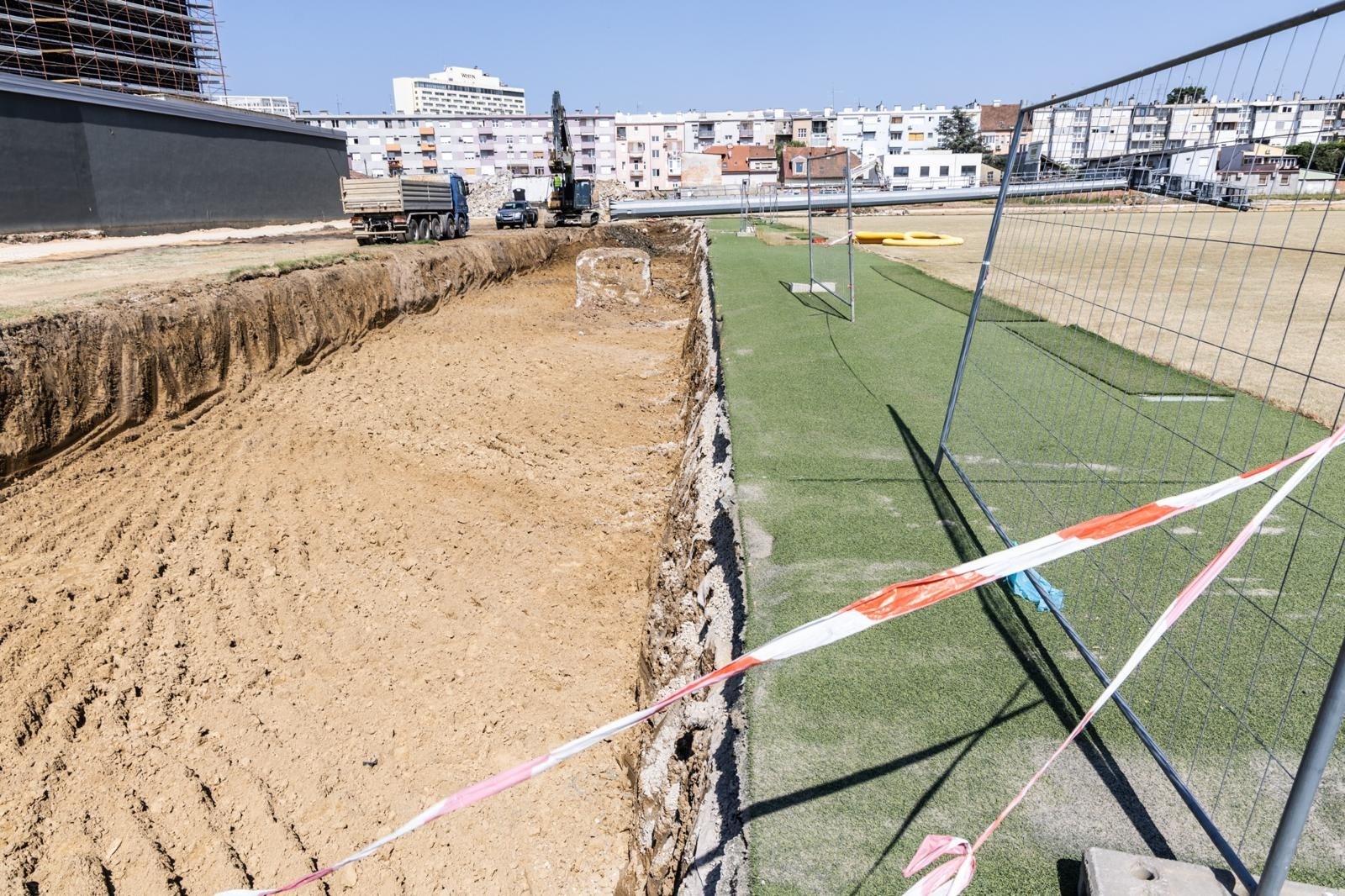 FOTO Stadion u Kranjčevićevoj je u potpunosti srušen
