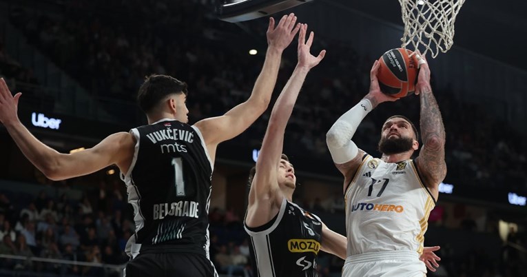 Real prekinuo pobjednički niz Partizana. Musa i Hezonja najučinkovitiji