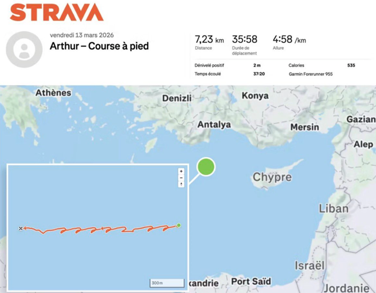 Mornar trčao po palubi i slučajno otkrio lokaciju francuskog nosača aviona
