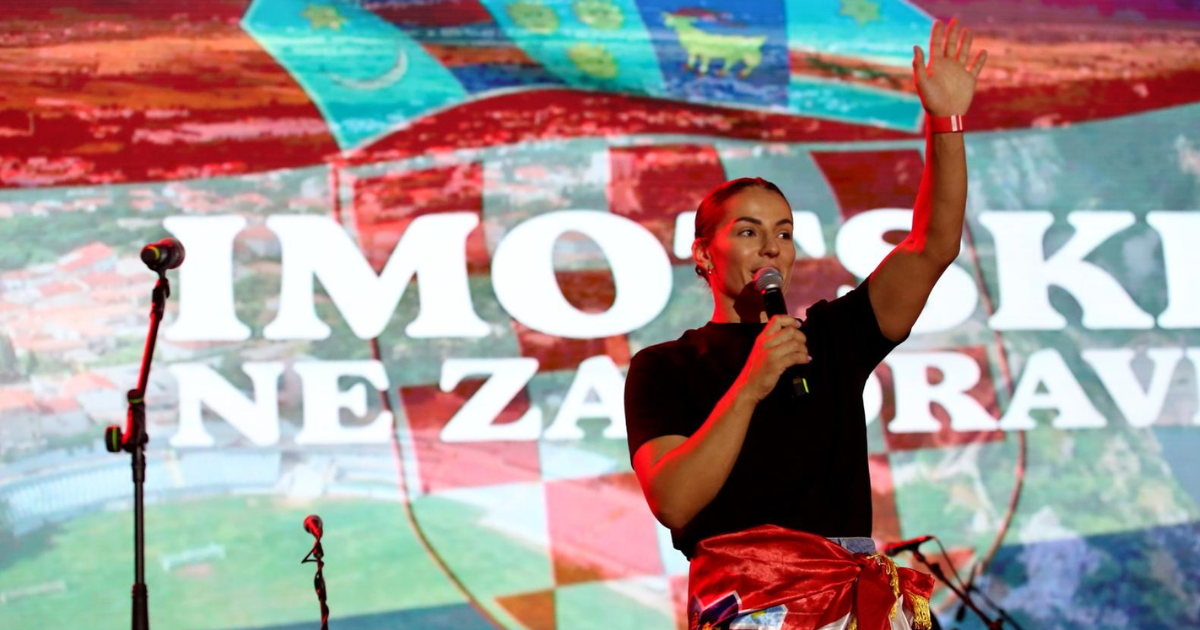 Barbara Matić pred okupljenima u Imotskom: Ostvarila sam san svakog sportaša