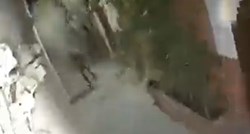 Nove snimke. Čovjeka u Maroku sekunda dijelila da ga zatrpa zgrada koja se rušila