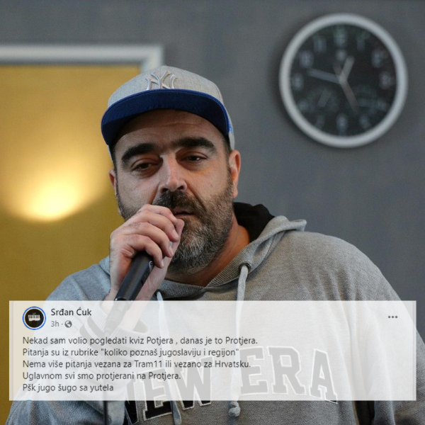 General Woo na Fejsu izvrijeđao Potjeru. Kotiga mu odgovorio: Čovječe, ne ljuti se