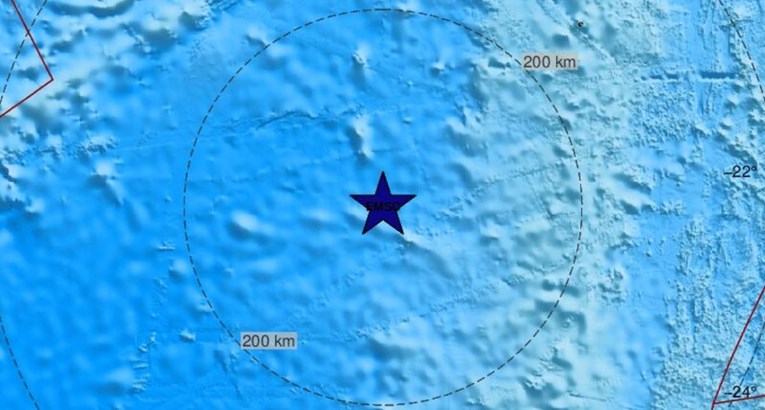 Potres magnitude 6.5 kod otočja Fidži