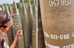 Nikki Haley na izraelsku raketu napisala "Dokrajčite ih"