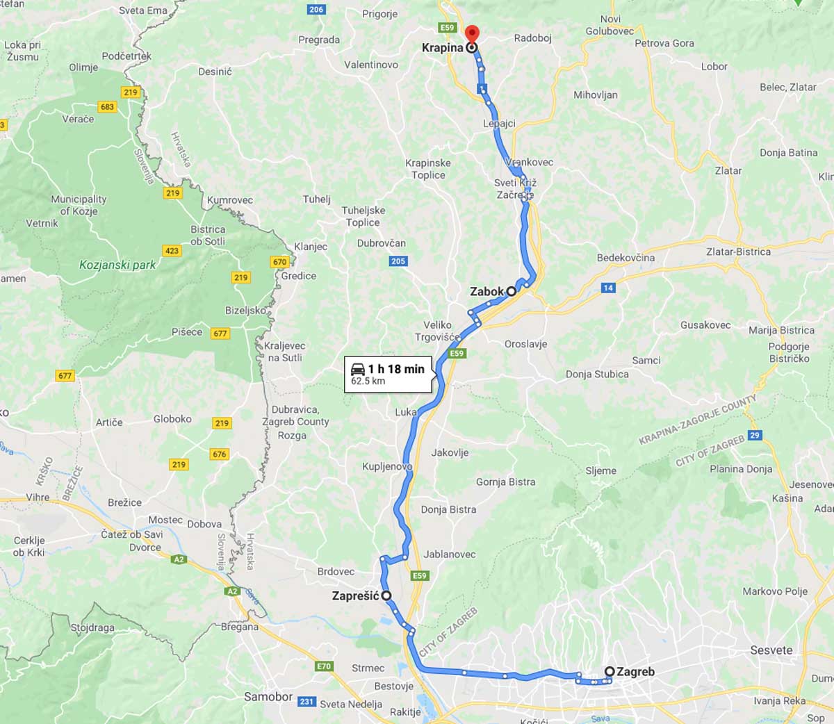Zagorci tražili ukidanje propusnica za Zagreb, Nacionalni stožer odbio