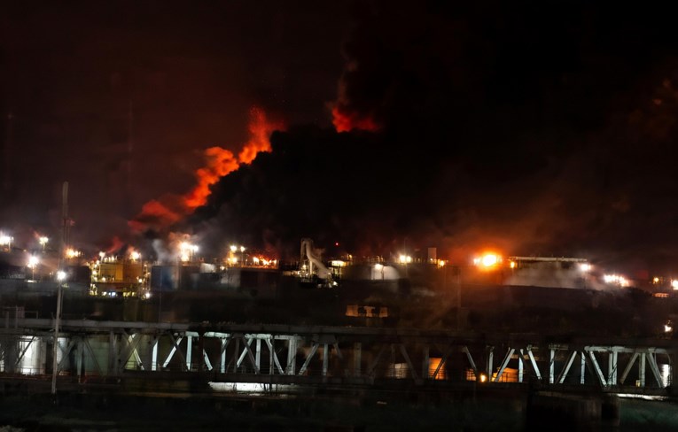 VIDEO Ukrajinski dronovi opet pogodili ključni ruski energetski terminal