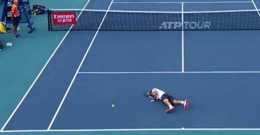 Španjolski tenisač se srušio usred meča, bespomoćno ležao u suzama