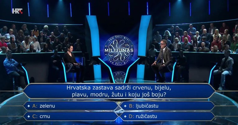 Ivanu u "Milijunašu" zbunilo pitanje o hrvatskoj zastavi. Biste li vi znali odgovor?