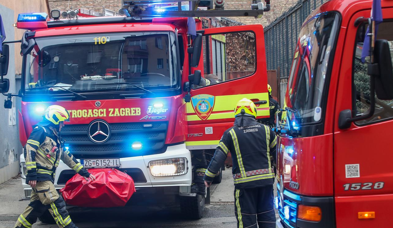 Požar kuće u zagrebačkim Mlinovima, izgorjela soba