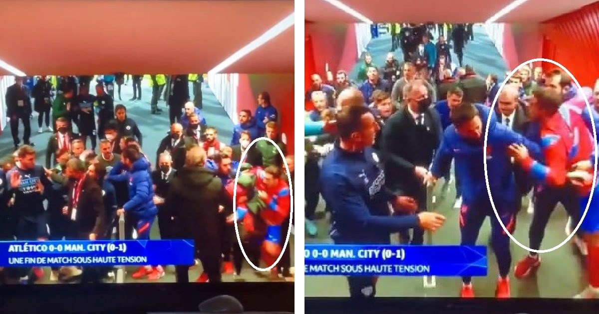 VIDEO Vrsaljko poludio na igrače Cityja. Htio se tući, bacao bocu, trojica ga držala