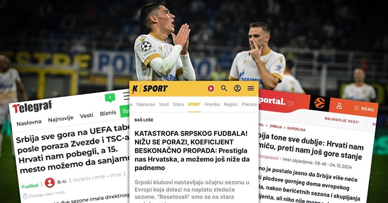 Srpski mediji: Prestigla nas je Hrvatska. Katastrofa i beskonačna propast