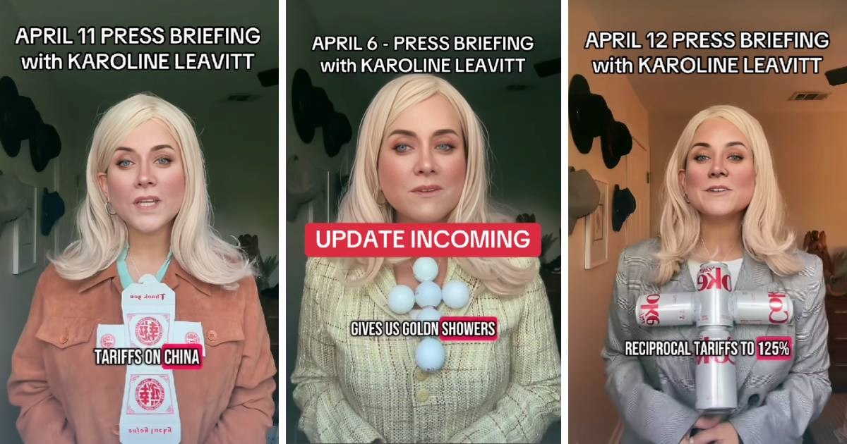 Stand-up komičarka oponaša Trumpovu glasnogovornicu, videi su hit na TikToku