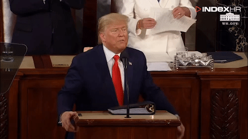 Trumpov govor je dokazao: Američka nacija je u stanju rata