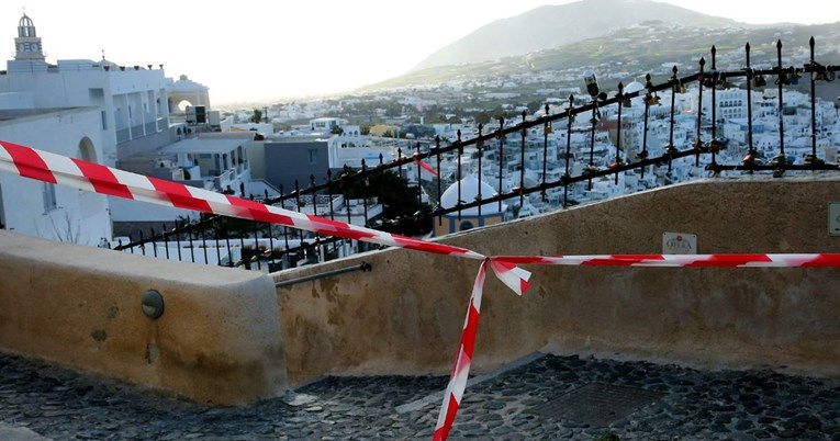 Proglašeno izvanredno stanje na Santoriniju