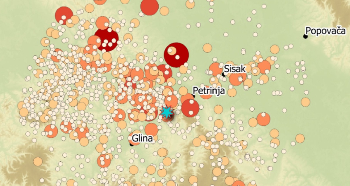U zadnjih mjesec dana Baniju je pogodilo više od 620 potresa. Objavljena analiza
