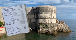 Evo koliko košta mineralna voda na najatraktivnijoj terasi u pustom Dubrovniku