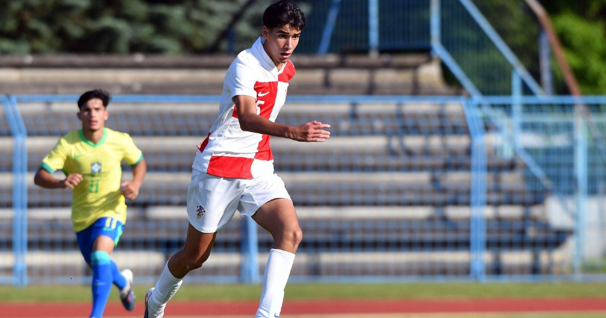 FOTO Eduardo došao bodriti sina koji igra za mladu hrvatsku reprezentaciju